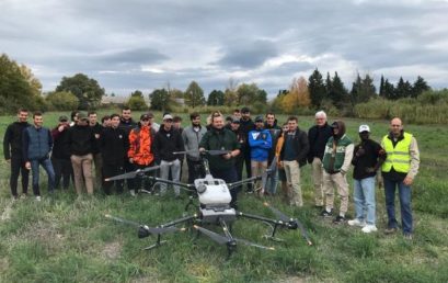 Démo de drones agricoles sur La Ricarde
