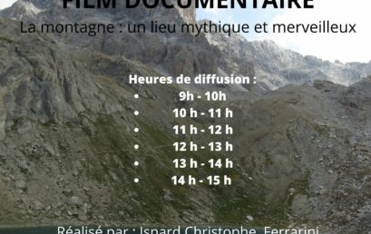 REALISATION D’UN FILM DOCUMENTAIRE SUR LA MONTAGNE PAR LES BTS GDEA