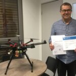 Nouveau pilote de drone professionnel au sein de l’équipe
